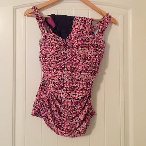 Like new tankini with built in bra