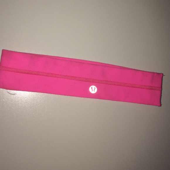 Pink Lululemon headband