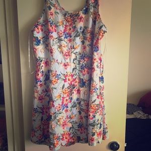 Floral print dress