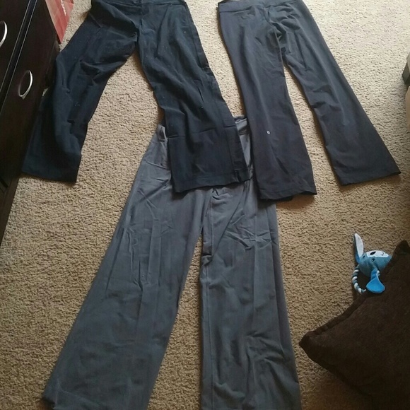 Lulu lemon flare pants.