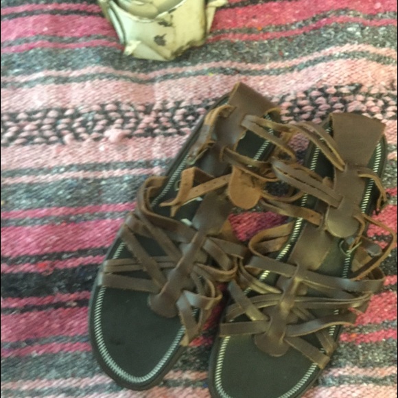 Preview leather Gladiator sandals