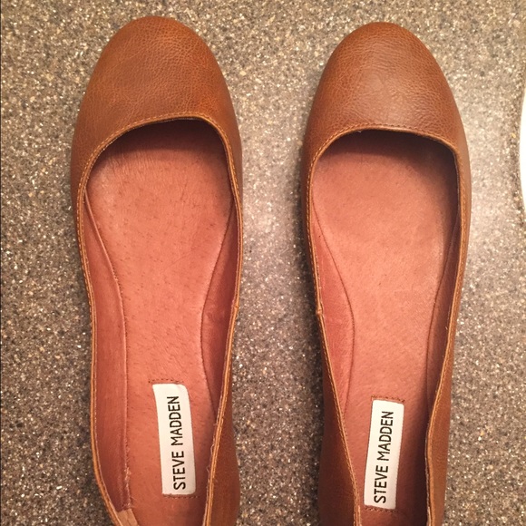 Leather Steve Madden Flats