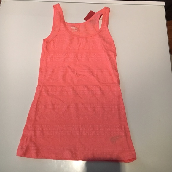 Neon pink tank top