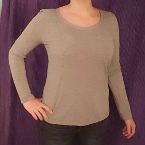 Gap Grey Long-sleeved Tee