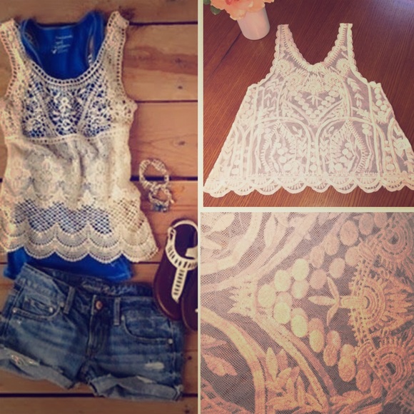 Adorable Lace Tank