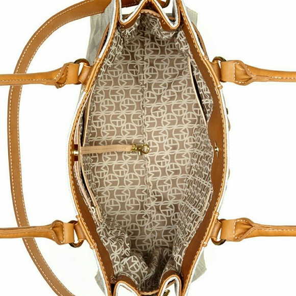 Marc Fisher Checkmate Belted Tote - Picture 2 of 3