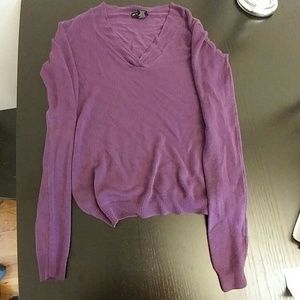 Purple Sweater