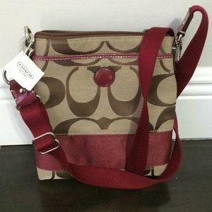Never-worn Coach Crossbody Bag