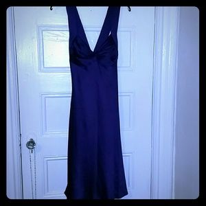 Calvin Klein purple cocktail dress