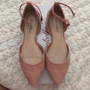 Blush flats