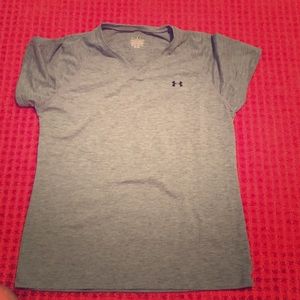 Grey under armor tshirt