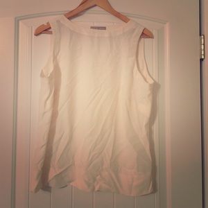 Cream 100% silk she'll