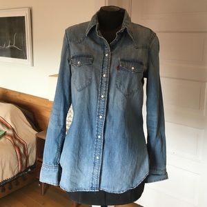 Levi'd denim shirt