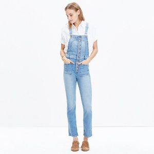 Madewell Bayfront Overalls XS
