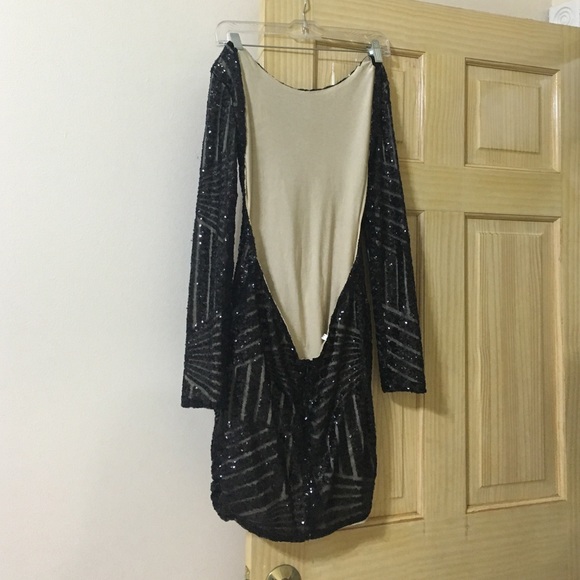 Black sparkly dress - Picture 2 of 3