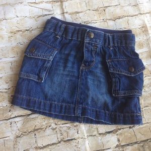 Pocket jeans skirts