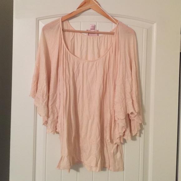 Embroidered Sleeve Garden Collection Top