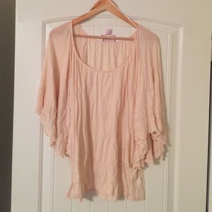 Embroidered Sleeve Garden Collection Top