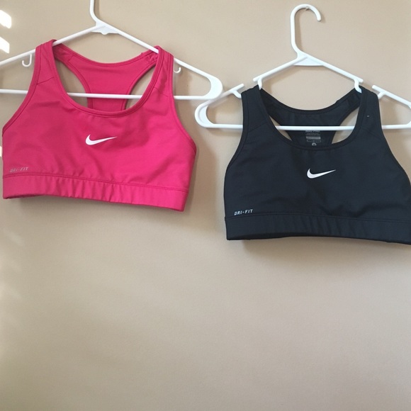 Two Nike sport bras