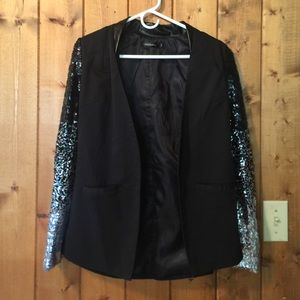 Sequenced blazer, practically brand new!