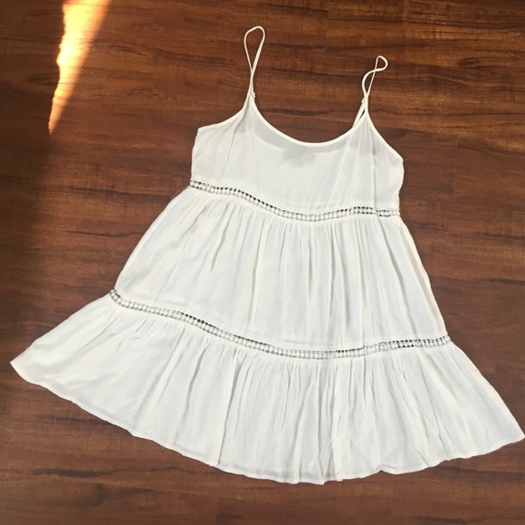 White Spaghetti Strap Dress