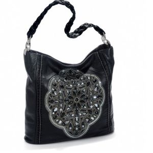 Brighton Black Leather Purse