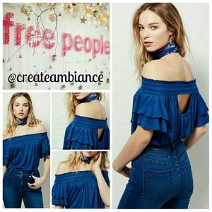 Free People Off the Shoulder Top