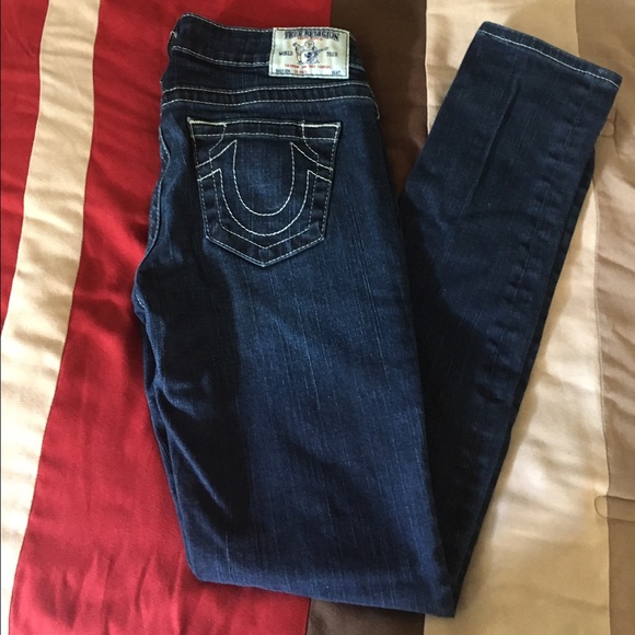 Authentic True religion skinny leg jeans
