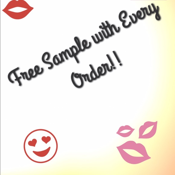 FREE Sample with EVERY Order!! 🎉🎉