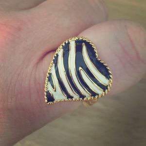 Roberto Cavalli ring size 9. Perfect condition