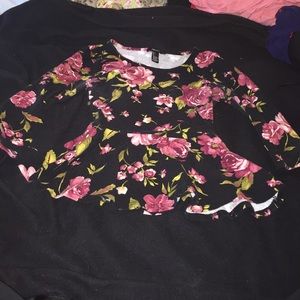 Forever 21 floral shirt