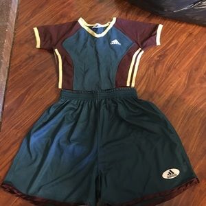 Crop top with shorts