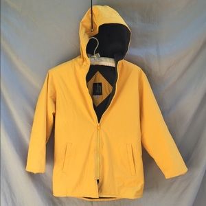 Yellow raincoat