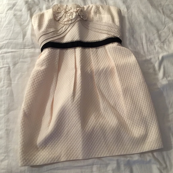 BCBG strapless dress