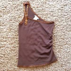 Marciano One Shoulder Top