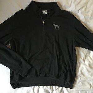 PINK Victoria secret quarter zip sweater