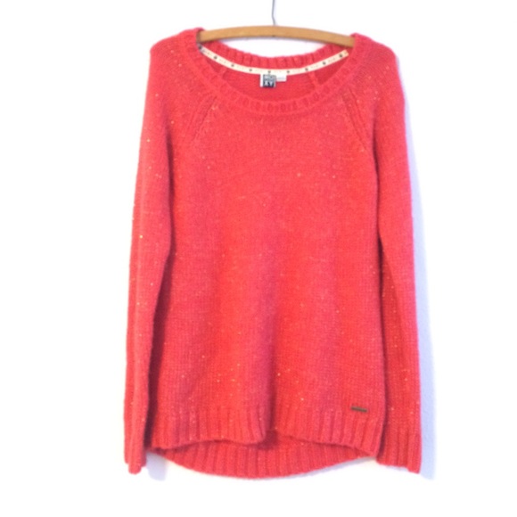 Orange and Gold Sweater