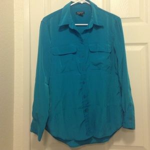 Teal Blouse