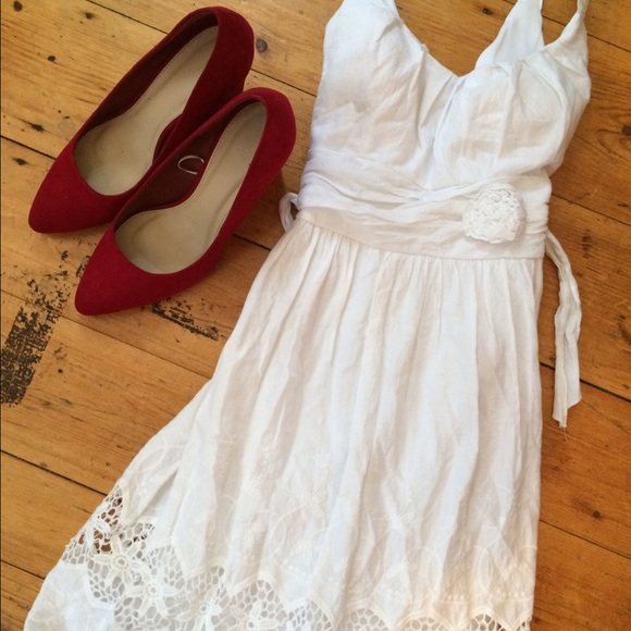 JCPenny White dress💕 - Picture 1 of 4