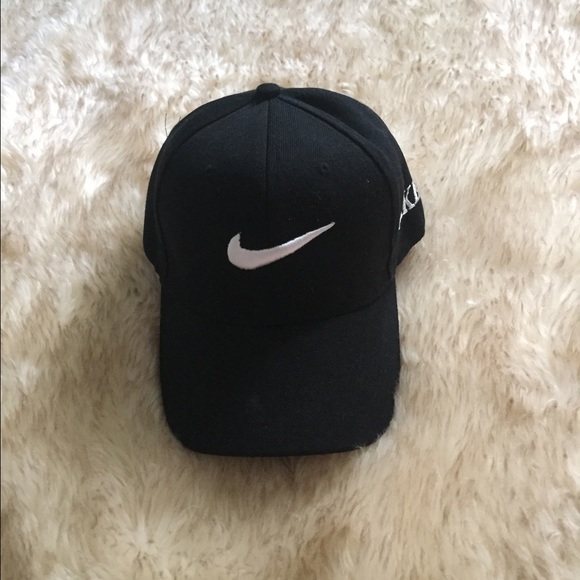 Faux Black Nike Baseball Hat