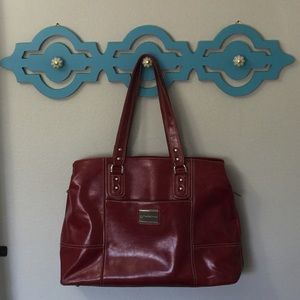 Franklin Covey leather work bag.