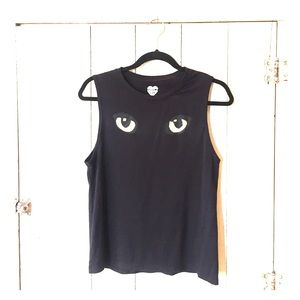 Cat Eyes Cut-Off Tank