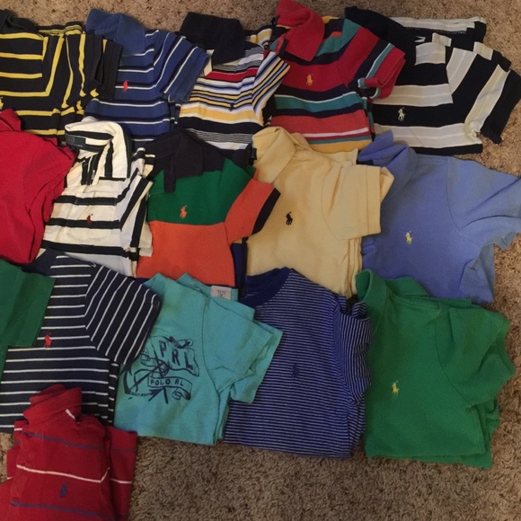 19 Ralph Lauren 4t polos - Picture 3 of 4