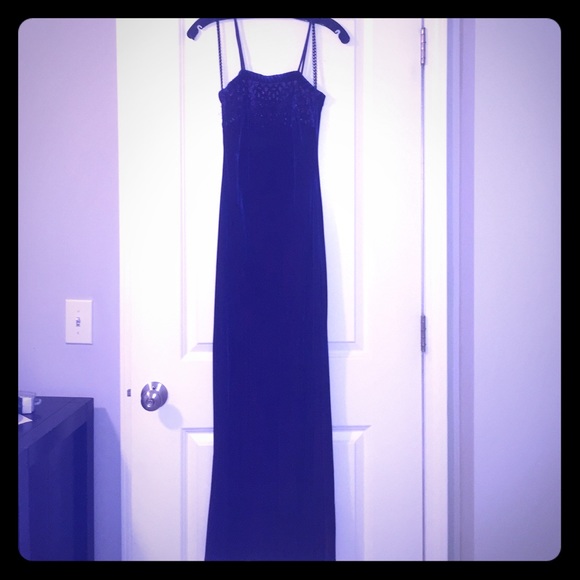 Blue prom dress size 3/4