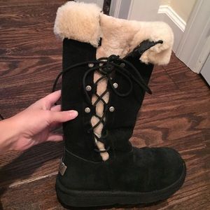Authentic Ugg Australia Lace up boots-size 5