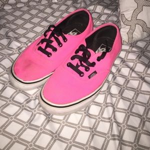 Hot pink vans