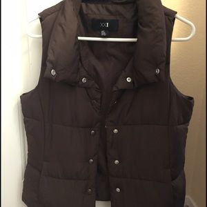 Forever 21 Brown Vest