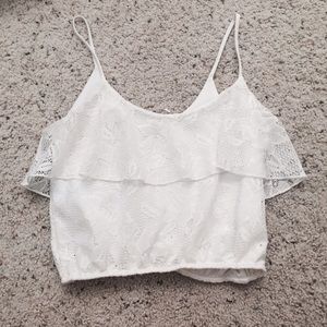 Charlotte Russe Lace Crop Top💘