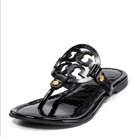 black patent tory burch miller