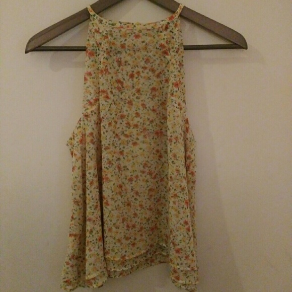 Zara Floral Halter Top - Picture 2 of 5